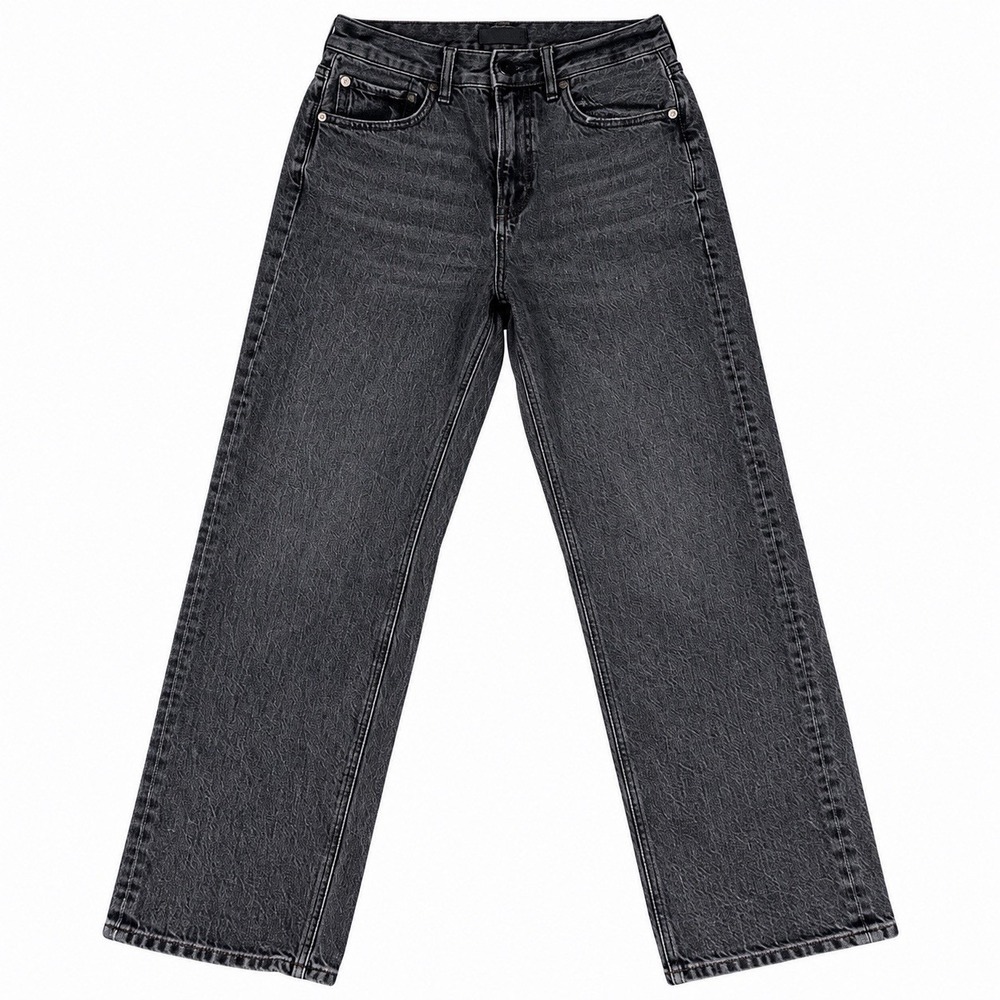 american eagle baggy jeans black wash jeans 4 short